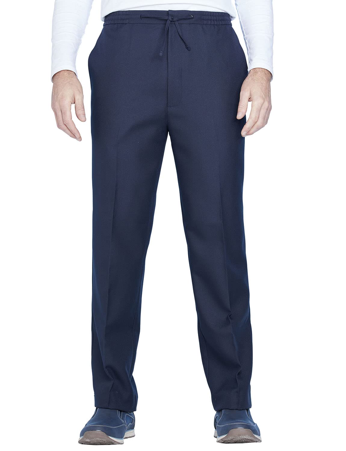 ChumsMen's | Elasticated Trouser Woven | Comfortable Smart Pull on Stylish Pants |