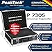 PeakTech P 7305 Universalkoffer – abschließbarer Universal-Transportkoffer mit Würfelschaumstoff – tragbarer Fotokoffer – robuster Koffer mit Schutz vor Regen und Staub – Groß (405 x 330 x 150 mm)