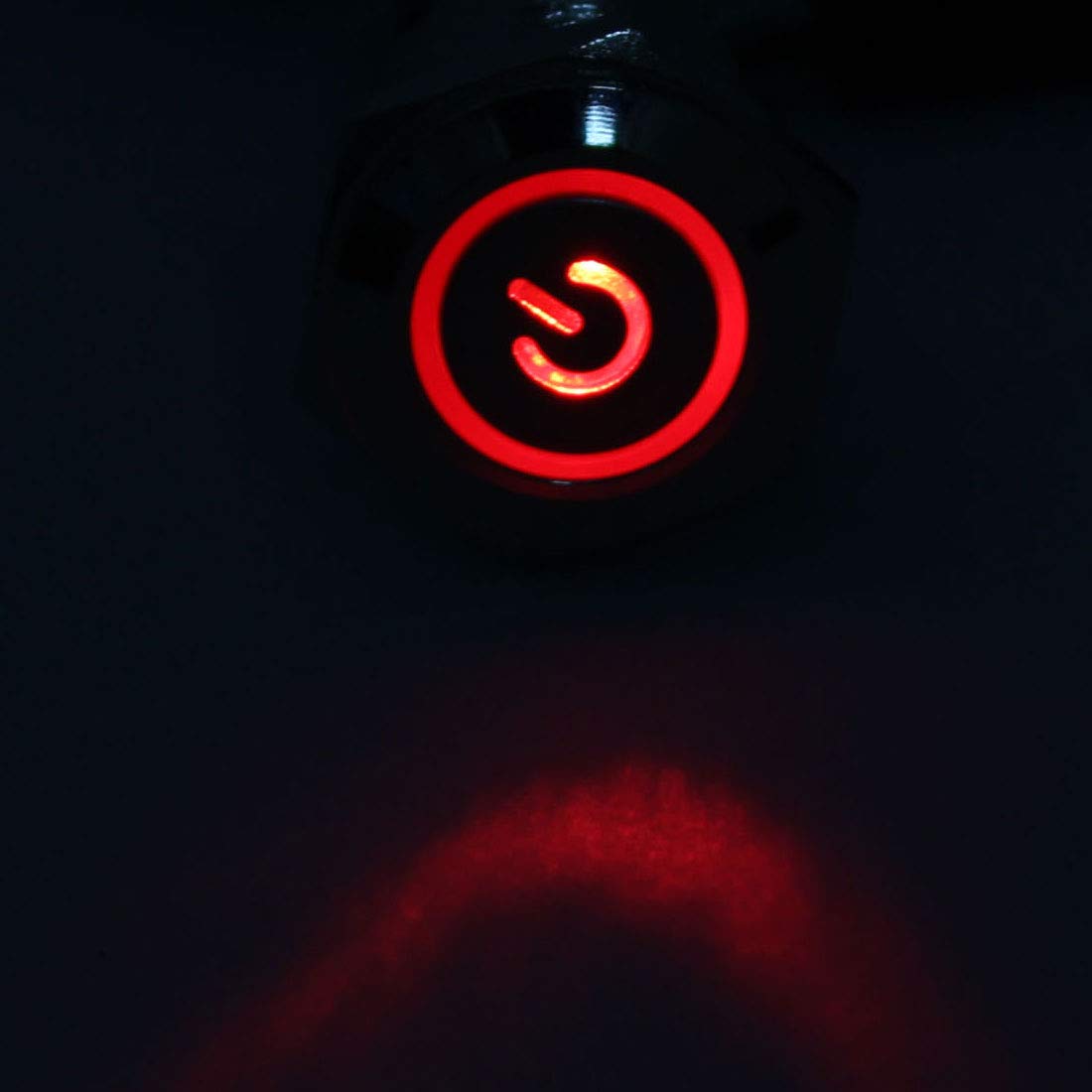 Aexit Panel Mount Round Head SPDT 5P Momentary Game Push Button Switch 10Pcs (4d08ccb36fc3cf9cf53bf7993b1300cc)