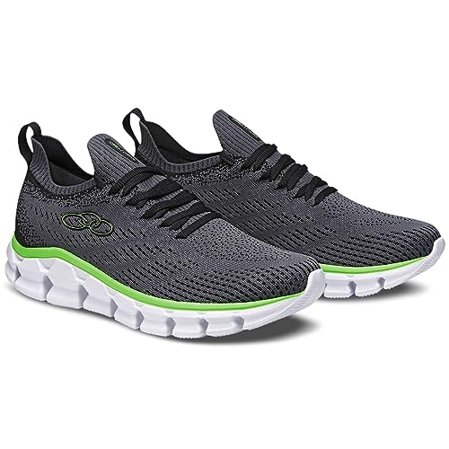 Tênis Olympikus CYGNUS Masculino, Chumbo/Green, 42