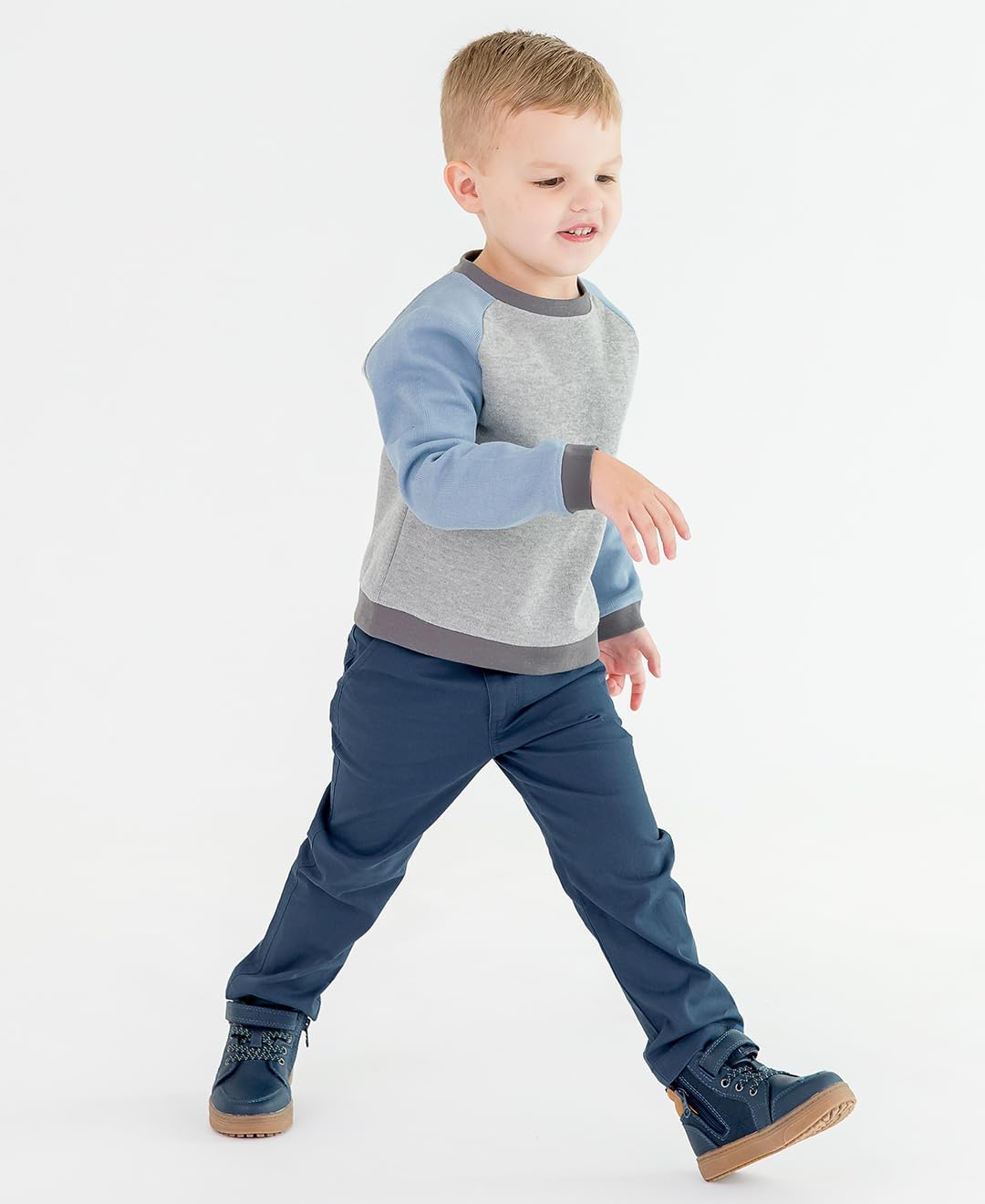 RUGGEDBUTTS Vintage Indigo Stretch Chino Pants - 6-12m