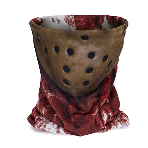 Creativee Impression en 3D Tube à cône Manteau à bandoulière en moustiquaire Masque de Ski Mince Enjoliveur Multifonctionnel à Balaclava Enrouleur d'oreille Headband