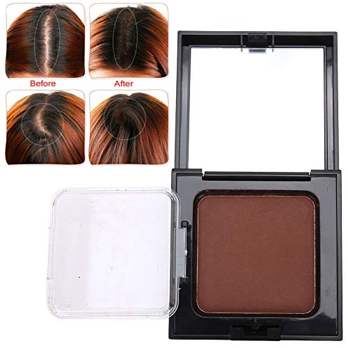 Pó para linha do cabelo, sombra para linha do cabelo, cobertura para cabelos grisalhos, pó para reto