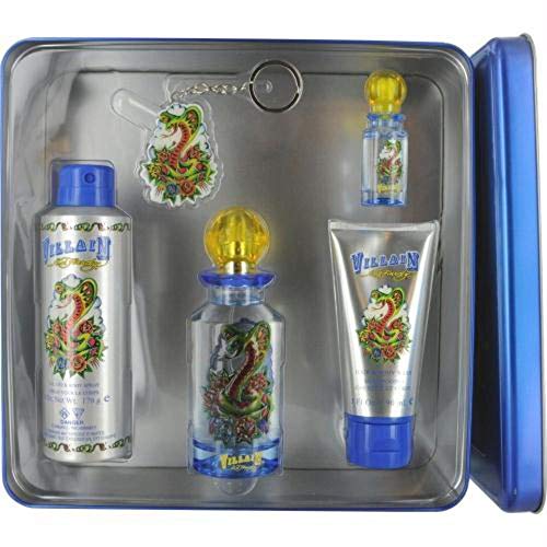 ED HARDY Villain 5 Piece Colognes Set for Men