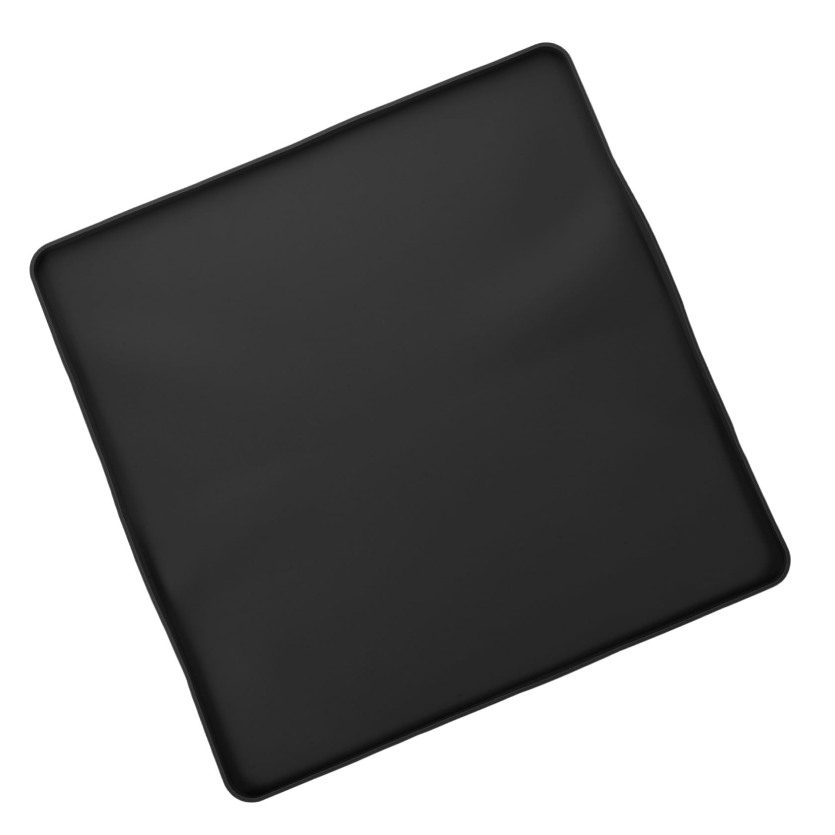 Vaschetta Raccogli Gocce 40 X 40 CM in Silicone Bordo Rialzato, Antiscivolo, per Deumidificatori e Macchine da Caffè, Tappetino Facile da Pulire, per Protezione Piani di Lavoro