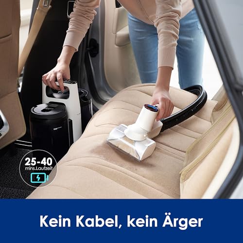 Tineco Carpet One Spot – intelligente, draadloze vlekkenreiniger voor tapijten en gestoffeerde meubels – compact laadstation, sterke prestaties, stille werking, led-scherm - Image 6