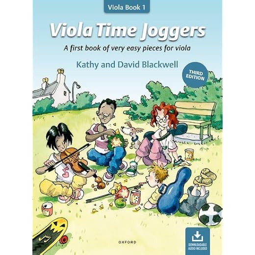 Viola Time Joggers (Third Edition): A first book of very easy pieces for viola
