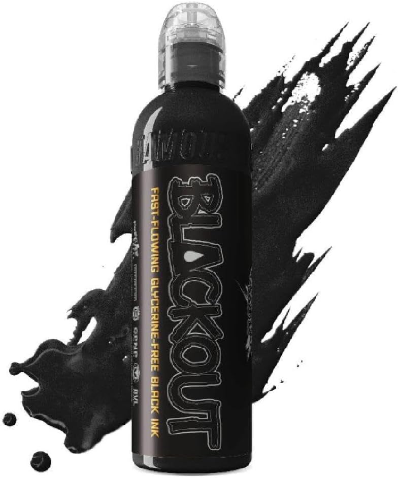 Kuro Sumi Outlining Black Tattoo Ink Professional