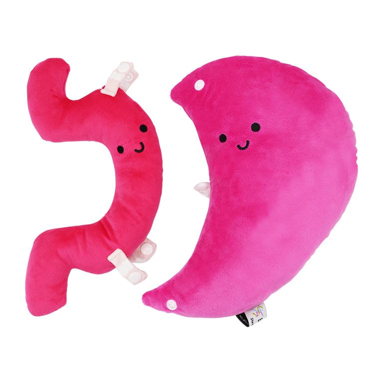BariatricPal Gastric Sleeve Plush Stomach After Surgery Bari Buddy Pillow (10.5 Inches)