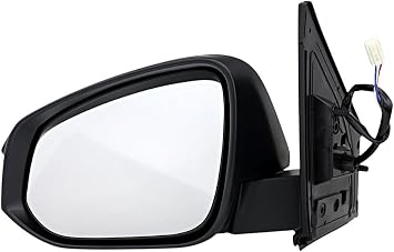 For Toyota RAV4 2013 2014 2015 Power Textured Black Side Door View Mirror Driver Left