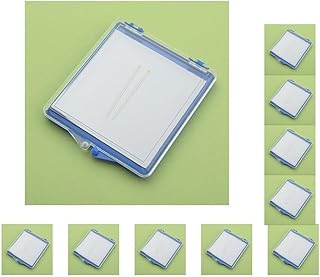 Juego de 10 alfileres magnéticos de costura, cojines, agujas, alfileres, soporte de costura, color azul