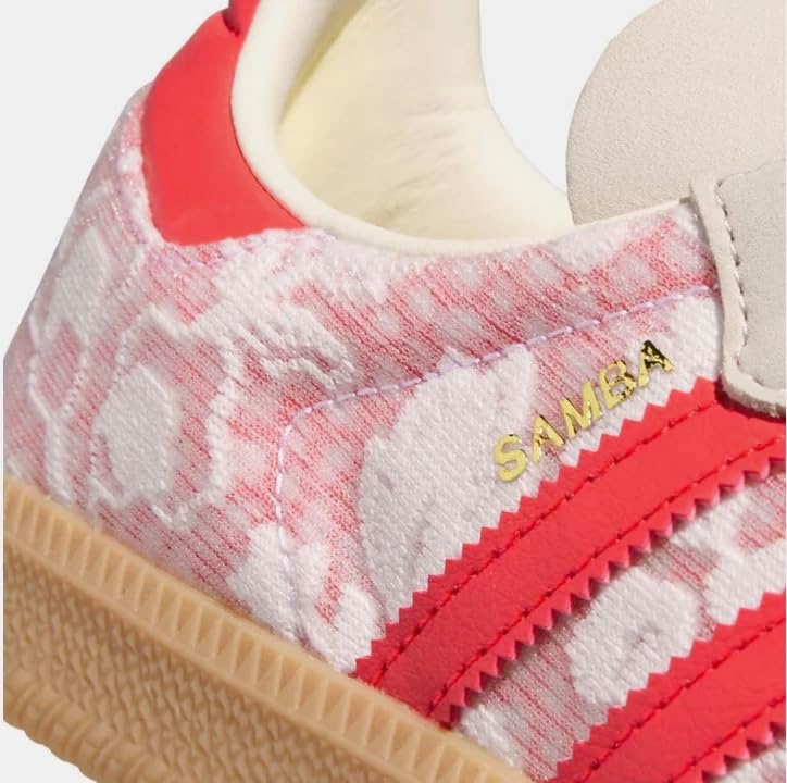 adidas Samba OG Womens Sneaker (Liberty London Better Scarlet, 7.5) - Image 2
