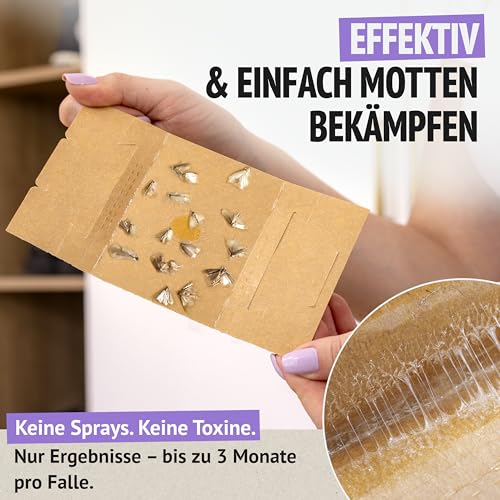 Kleidermottenfalle Super Ninja – 9er Pack für effektiven Mottenschutz