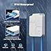 Outdoor Gigabit PoE Extender 1 in 3 Out, NICGIGA 4 Port PoE Repeater Waterproof, Vlan, Extend 100 Meters(328 ft), IEEE 802.3af/at Power Over Ethernet PoE Splitter.