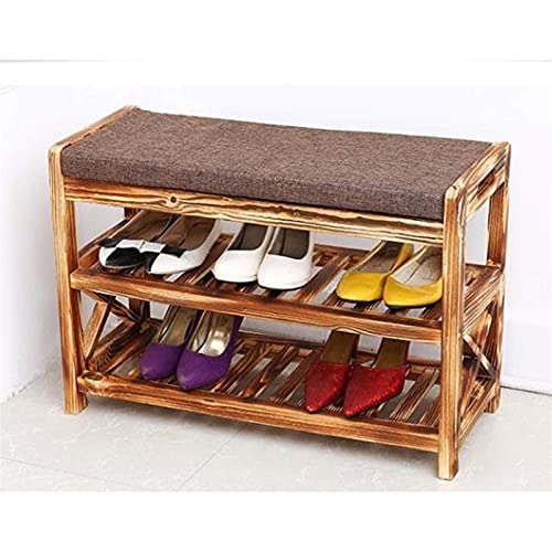 Banc étagère à chaussures pour gagner de la place dans une entrée encombrée - 5
