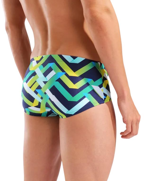 ARENA Costume Uomo Alto Trunk Low Waist Nuoto Piscina Swim Fantasia Taglia 46 ITA