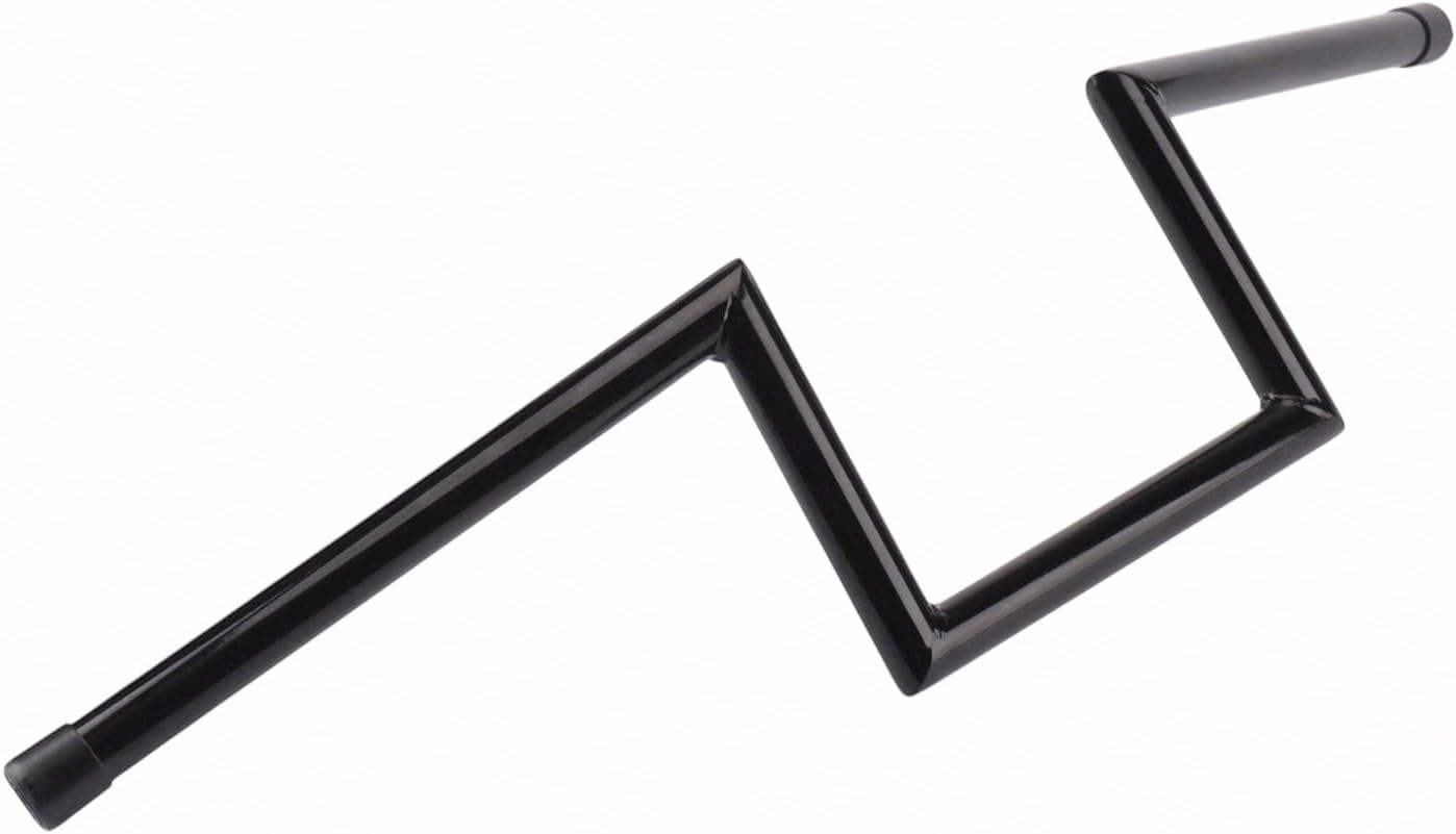 7/8'' 22mm Motorcycle Z Drag Bar Handlebar For Honda Suzuki Yamaha Kawasaki Harley Chopper Cruisers Bobber Custom (Height 6'')