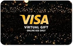 Visa Virtual $50 eGift Card (plus $4.95 Purchase Fee) - For Online Use Only
