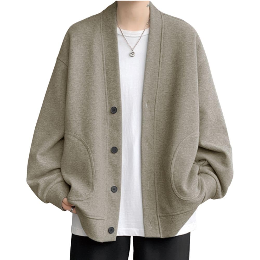 Platilive カーディガン 2XL カーキ