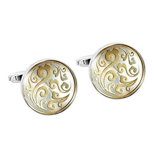 Image of Stunning Mens Nautical Knot Stainless Steel Cufflinks