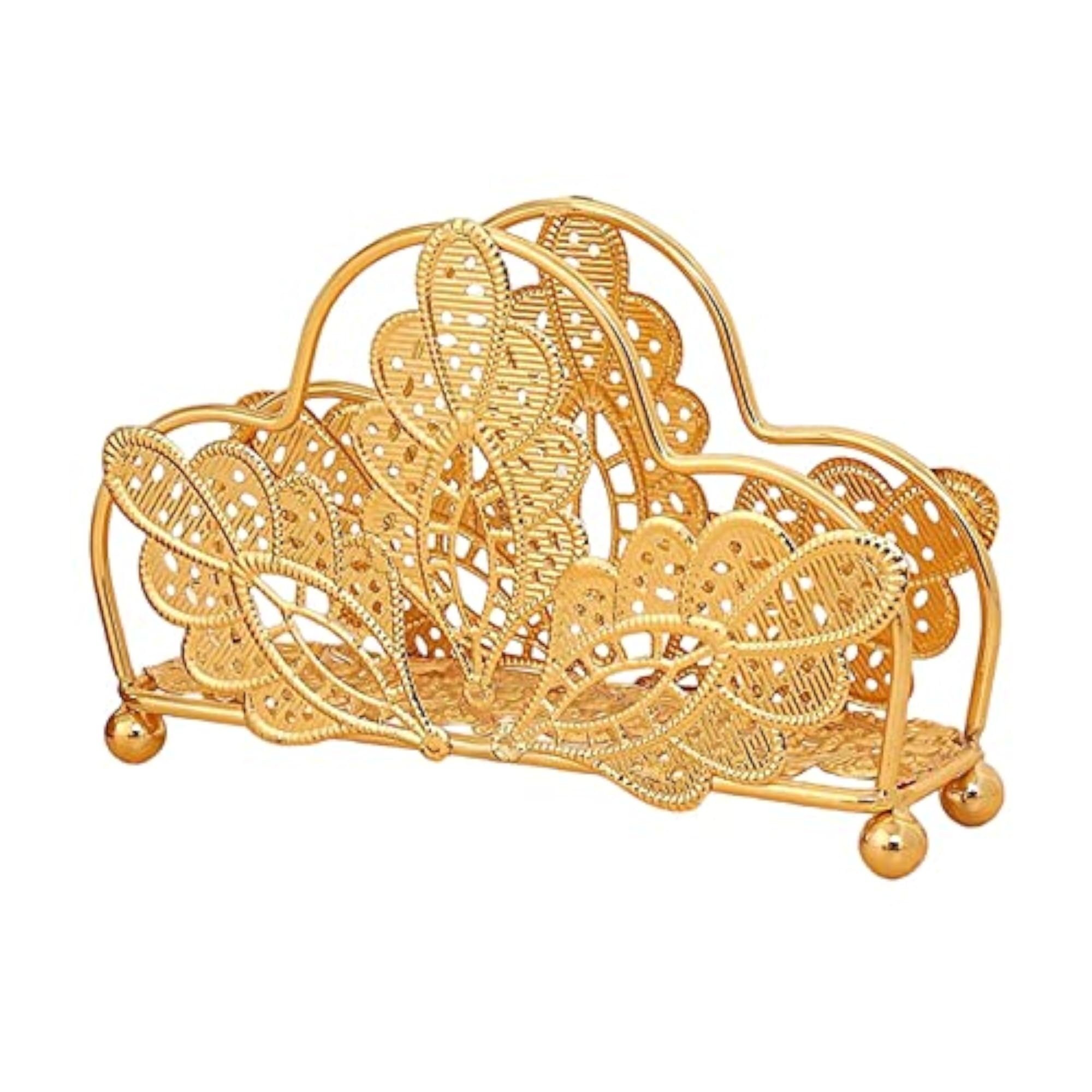 Decorative Metal Tissue Dispenser Stand Style C