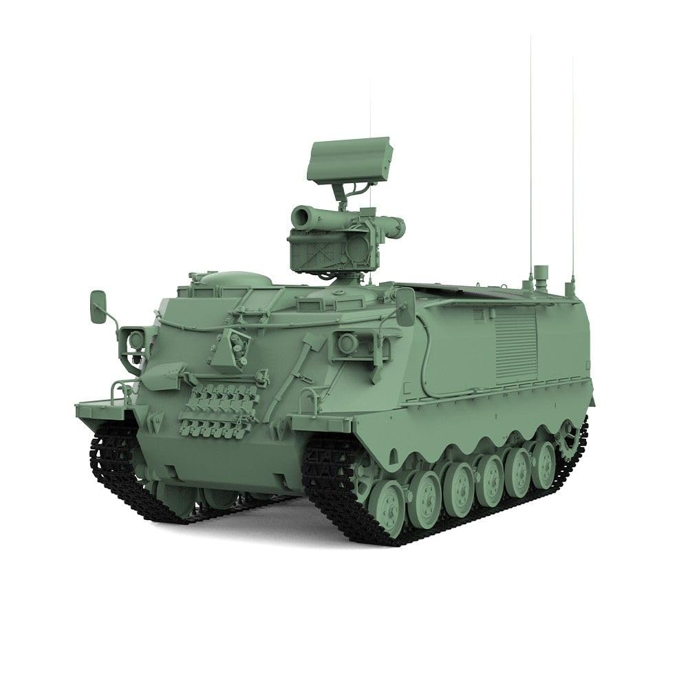 MRY-SFW Maquette Militaire Suède Luftvärnsrobotbandvagn Lvrbv.701
