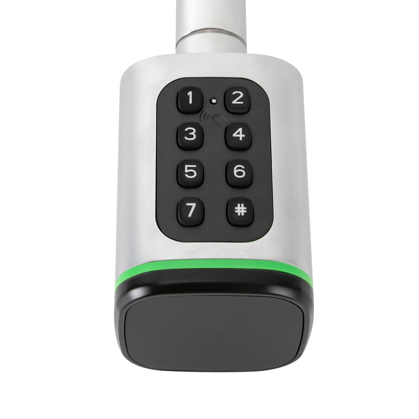 Serratura elettronica per porta, serratura intelligente con app, codice digitale, chiave e chiave, Smart Lock, lunghezza del cilindro regolabile, per porte da 35-45 mm