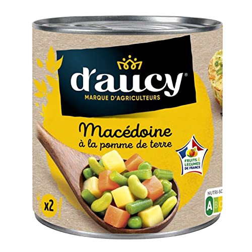 D'AUCY - Macedoine Déjà Égouttée 265G - Lot De 4