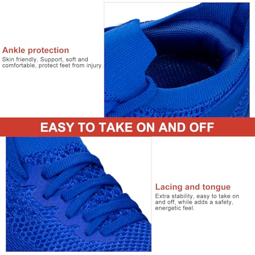 Image of Abboos Women's Walking Shoes - Lightweight Breathable Tennis Sneakers for All-Day Standing & Gym Workouts, Non-Slip Athletic Shoes for Travel and Jogging