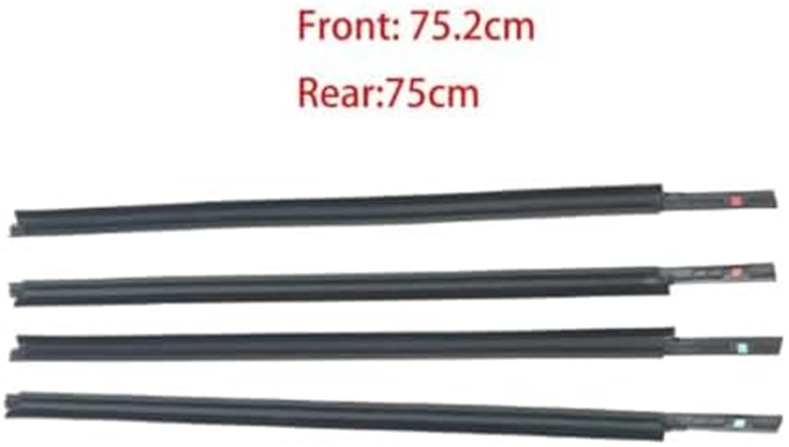 Uszczelka gumowa automatyczna Dla Sx4 2007-2013 Hatchback zewnętrzne drzwi samochodu okna gumowa uszczelka wodoodporna taśma uszczelniająca ciśnieniowa 4 szt.