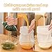 Food Grade Soy Milk Filter Bags, 200 Micron 20*30CM Fine Mesh Bag Milk Filter Bag All Purpose Food Strainer Nylon Cheesecloth