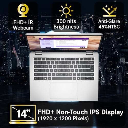 Image of Oemgenuine Dell Pro 14 Plus AI Business Notebook 14 inch FHD+ Intel Ultra 7-265U, Customized Laptop, 8GB / 16GB / 32GB RAM, 256GB / 512GB / 1TB SSD, WiFi 6E, Backlit Keyboard, FHD Webcam, Windows 11 Pro
