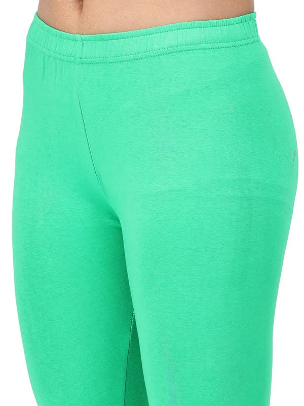 Image of Robinbosky Premium Stretchable Cotton Capri Legging for Women | Suitable for Formal wear & Casual wear | High-End Elastic Makes. The Leggings Squat Proof and Durable for Travel, Yoga, & Workout.