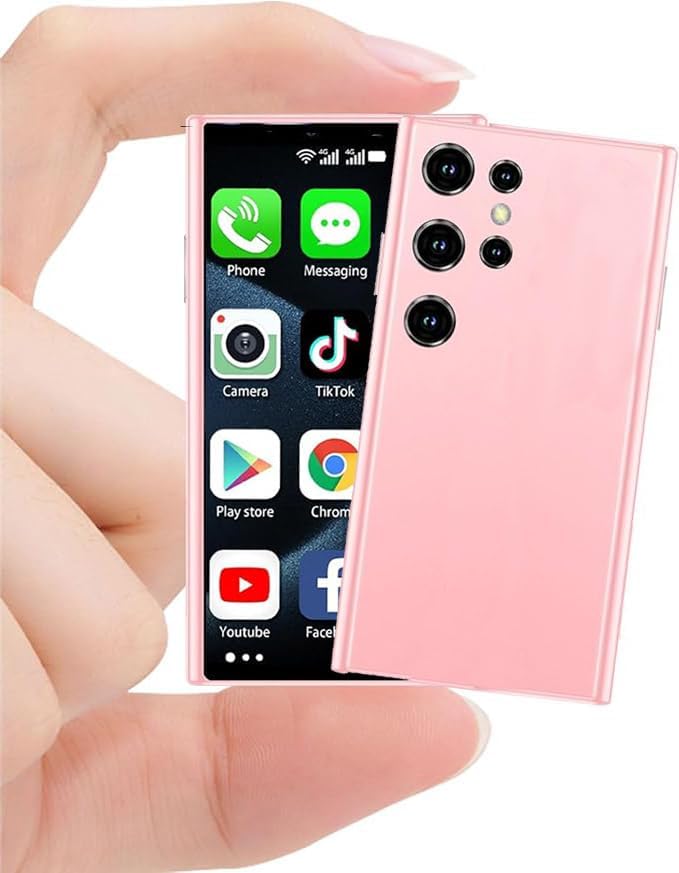 Mini Galaxy S24 SmartPhone - World's most Small S24 Ultra 4G LTE Mobile Smart Andoriod Mini Phone, Great Children Teenagers Gift, Pocket Phone Micro 3" Touch Screen 2GB/16GB Tiny Galaxy S24 Look Alike image 6 of 9 B0F1KYFFW6