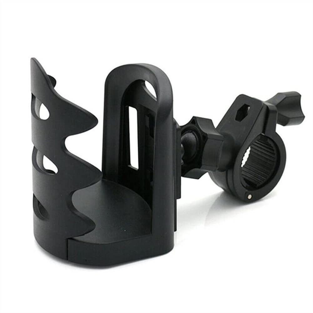 Soporte para Botella de Bebida Universal Motocicleta Bicicleta Taza de Agua Portabotellas Soporte para Bebidas Soporte Giratorio para Manillar Soporte para Espejo Bicicleta Bebida Ajustable
