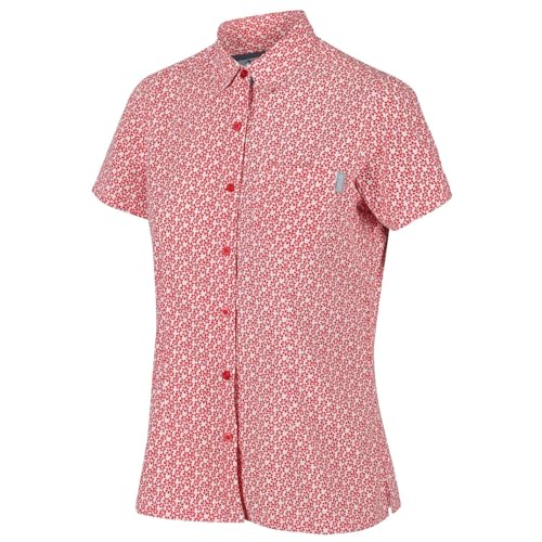 Regatta Women's Mindano V Print Shirt with Chest Pocket and Quick Dry Function Shirts
