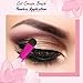 Eyeshadow Brush Glitter Makeup Brushes For Pressed Eye Shadow Loose Glitters Eyelids Cut Crease Blending Primer Lids Creases Clean Matte Eyeliner Stencils Pencil Liquid Liner Waterproof Gel Stamp Pen
