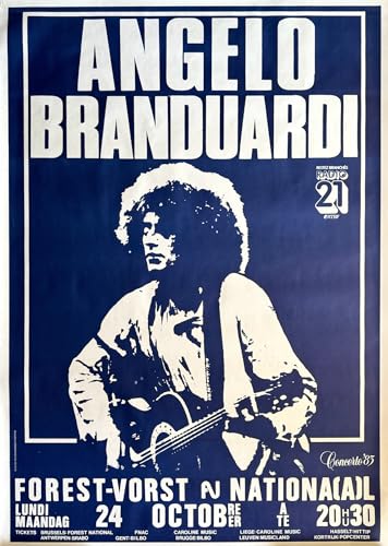 Poster Angelo Branduardi grand format 70X100Cm affiche
