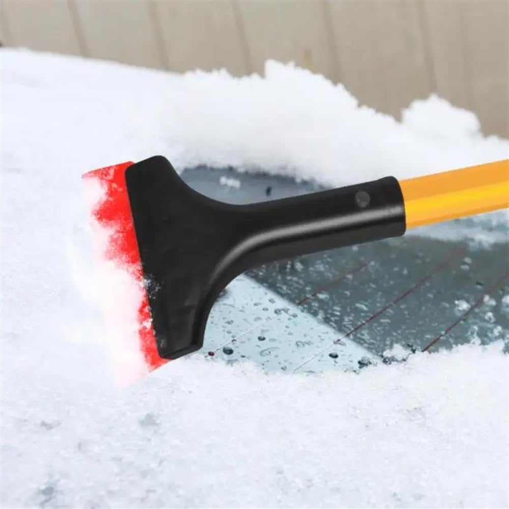Rascador de hielo para coche 1~10PCS Pala De Nieve De Algodón EVA Mango Anticongelante Pala De Descongelación De Parabrisas De Coche Varilla Rascador De Coche Aleación De Aluminio Rascadores de hielo