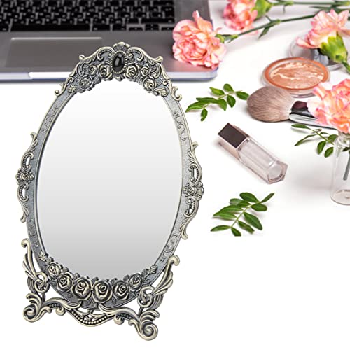 Miroir de maquillage de vanité de comptoir pour chambre à coucher chic - 5