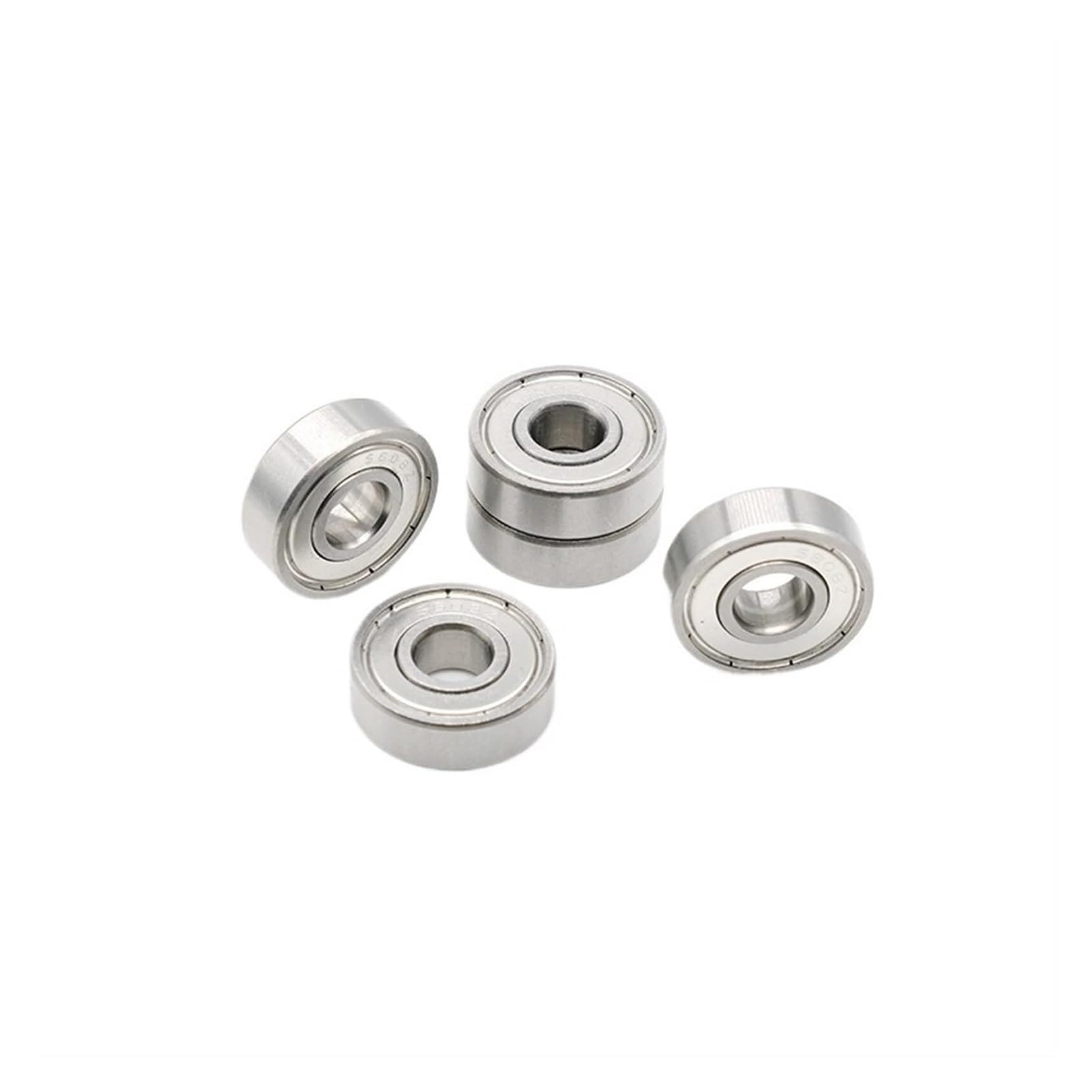Rodamientos de Bolas, Rodamiento rígido de bolas 8 Uds S608ZZ rodamiento de bolas de acero inoxidable 608zz ABEC-9 8x22x7mm rodamiento de patines 608