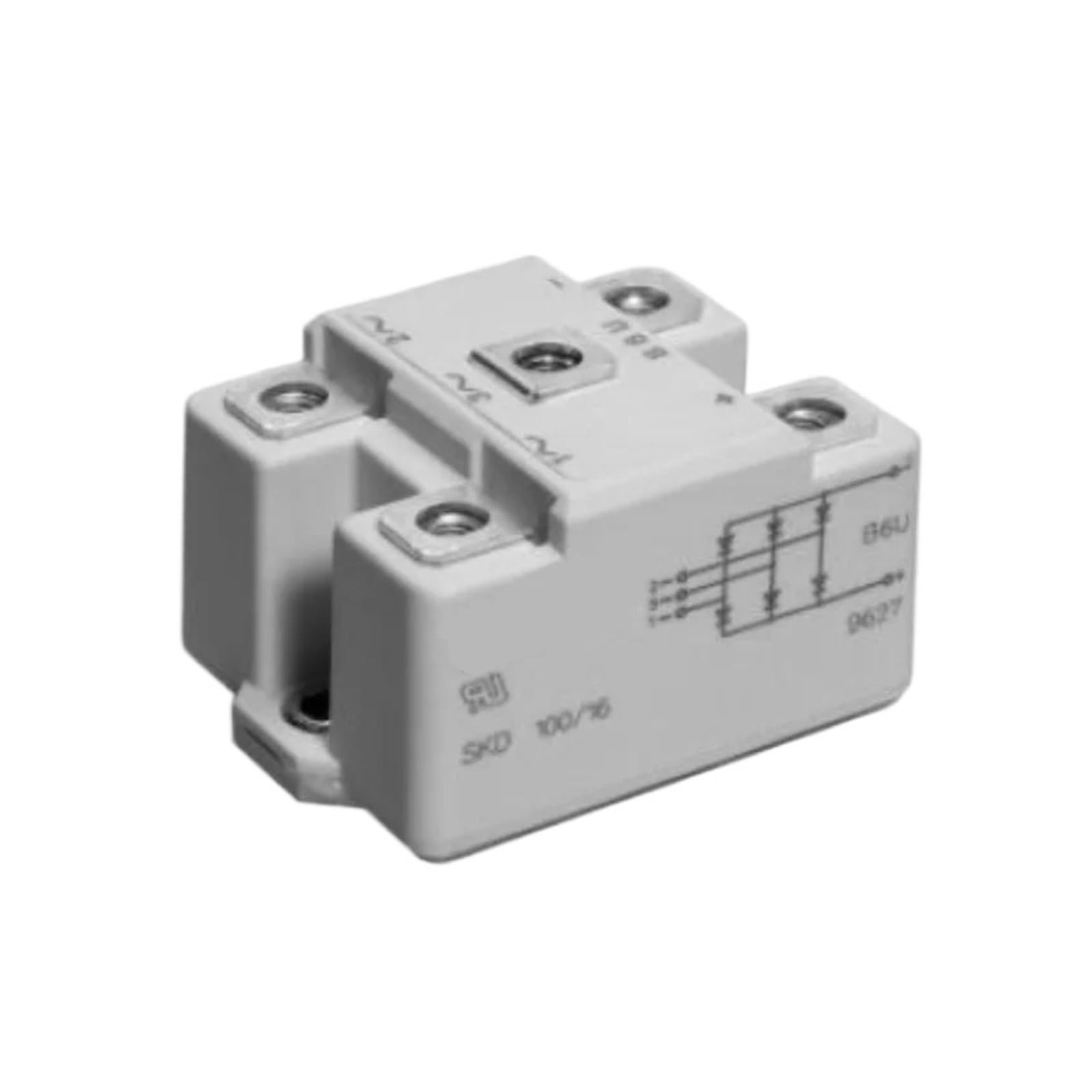 YMUGUEGH SKD60 Three Phase Bridge Rectifier Module 60A 1600V(SKD60 08)