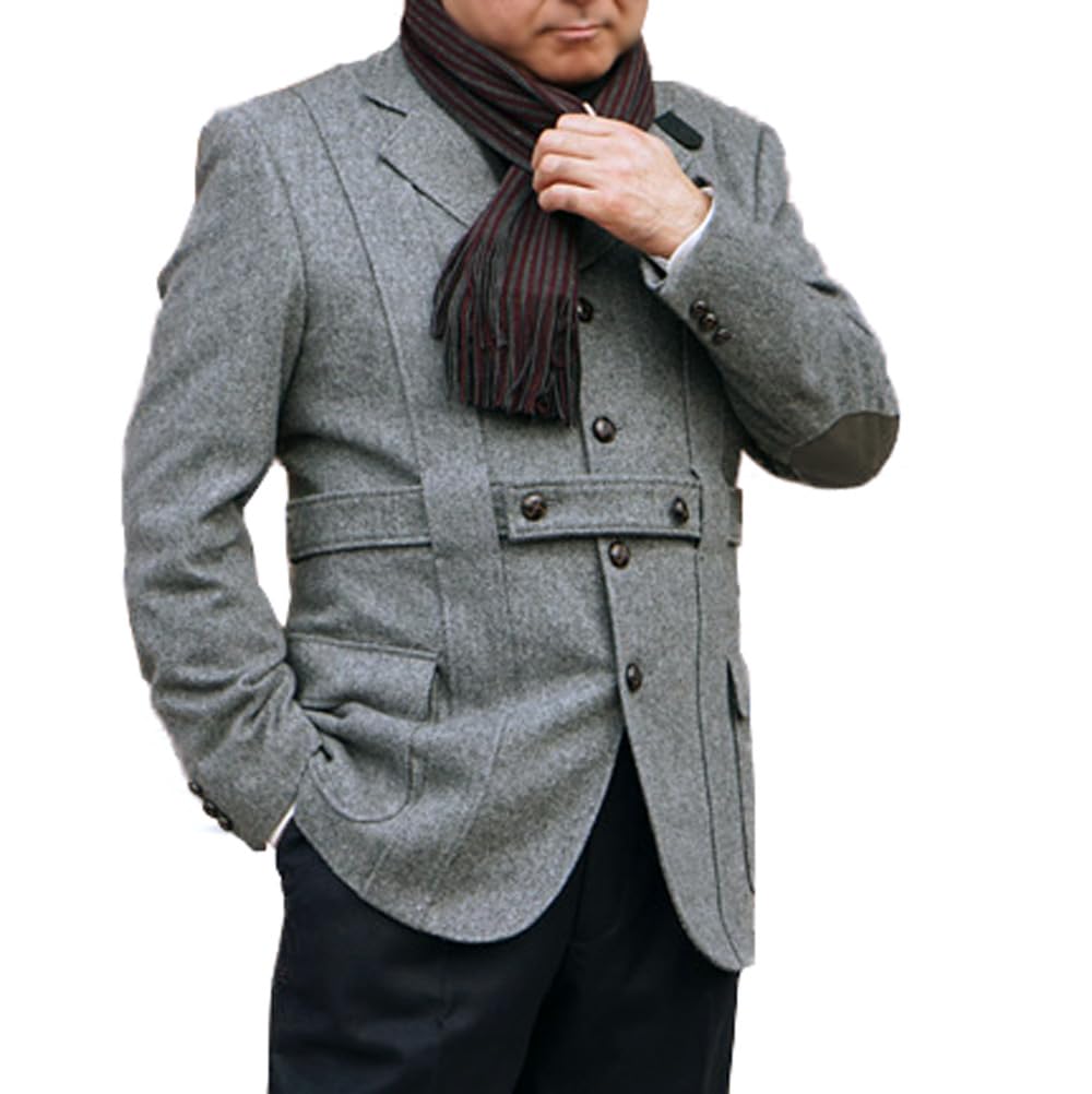 英国製 Cro jack ノーフォークジャケット ヘリンボー ツイードジャケット 英国製 Cro jack ノーフォークジャケット ヘリンボー ツイード