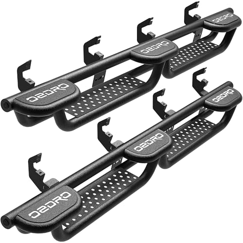 OEDRO Running Boards w/Three Raised Steps Compatible...