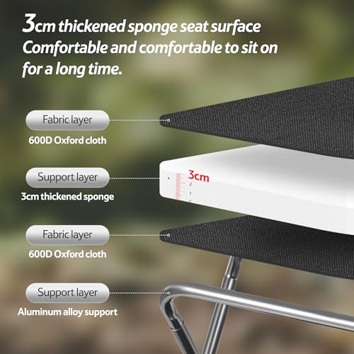 Chaise pliable ultra légère Naturehike avec coussin imperméable épais