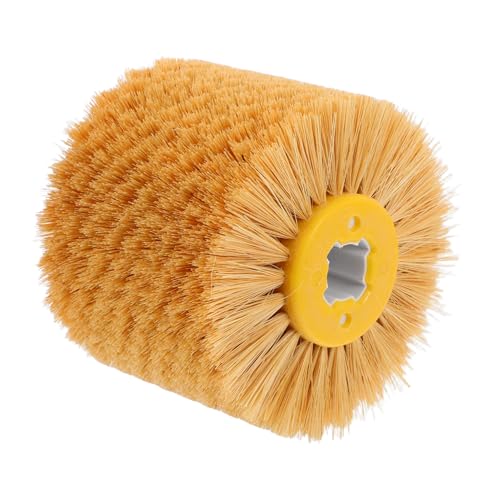 KALLORY Buffing Drum Wheel Polishing Brush Head for Furniture Restoration Professional Waxing Surface Detailing Tool Efficient Deep Nourishment Gloss Enhancement for DIY