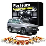 GENTERUN Kit d'éclairage intérieur LED pour Voiture (plafonnier et liseuse), Compatible avec Isuzu Trooper I et II (1983 1996 2002).