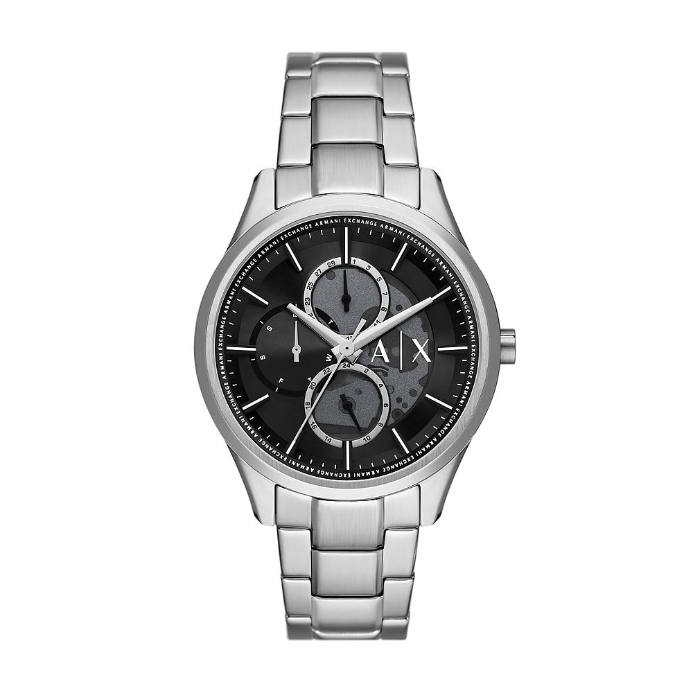 Armani Exchange Reloj Analógico para Hombre de Cuarzo con Correa en Acero Inoxidable AX1873