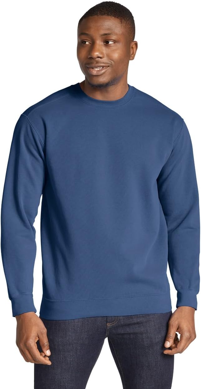 COMFORT COLORS Ring Spun Crewneck Sweatshirt - Seafoam