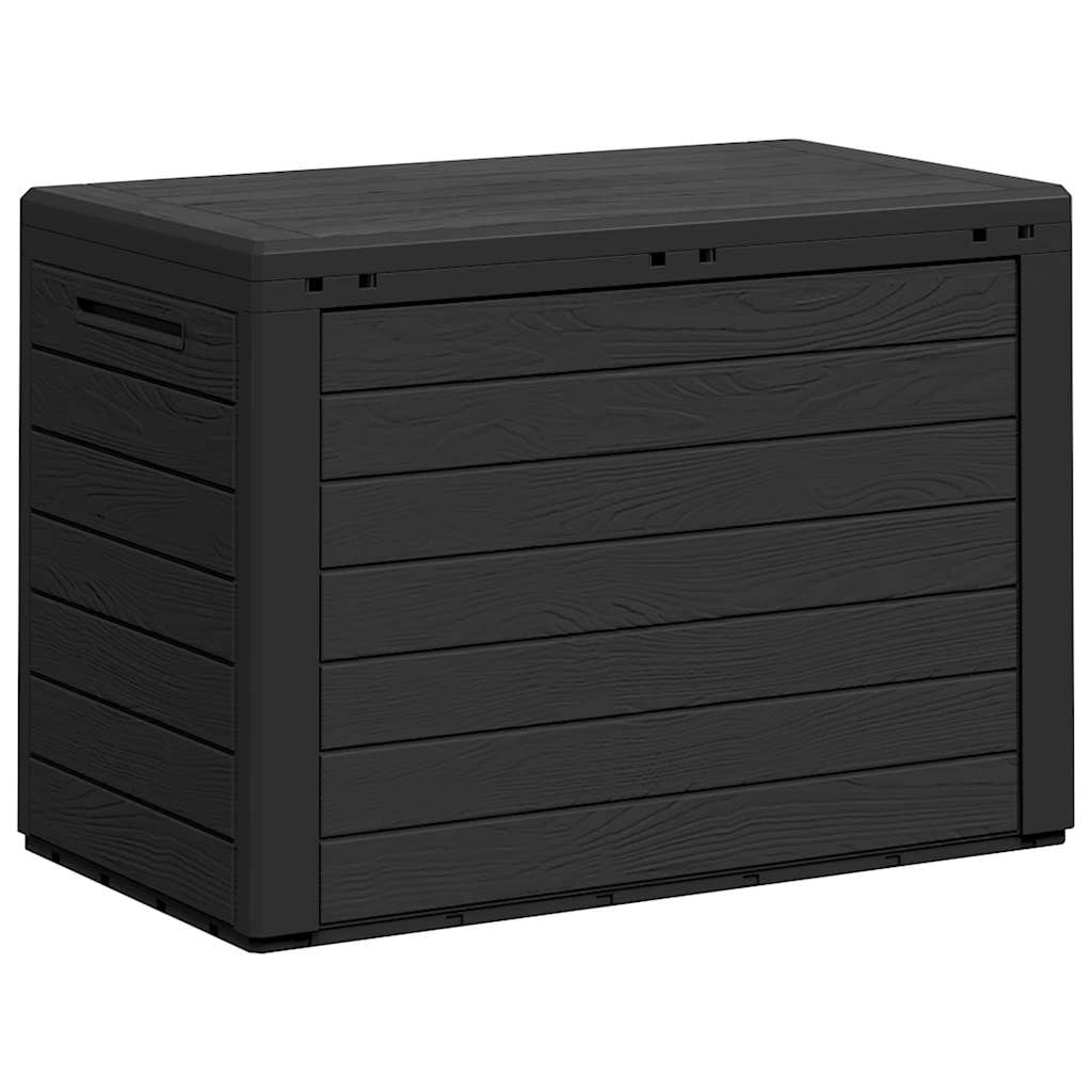 Generico Baule da Giardino Antracite 78x44x55 cm
